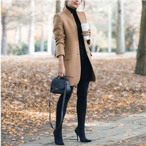 Wool Blend Coat
